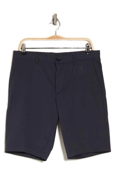 Shop Hugo Boss Liem Shorts In Dark Blue