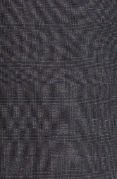 Shop Peter Millar Tailored Fit Wool Suit In Charcoal