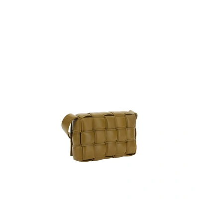 Shop Bottega Veneta Intreccio Leather Shoulder Bag