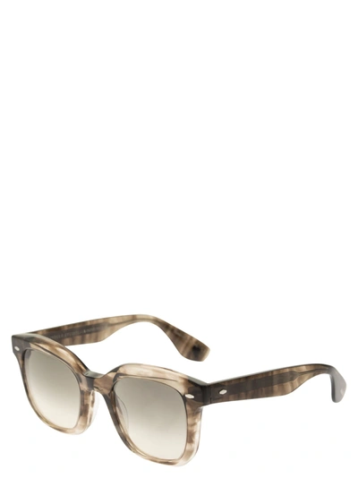 Shop Brunello Cucinelli Acetate Filù Sunglasses With Gradient Lenses