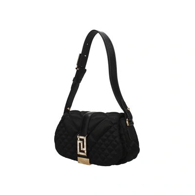 Shop Versace Satin Shoulder Bag