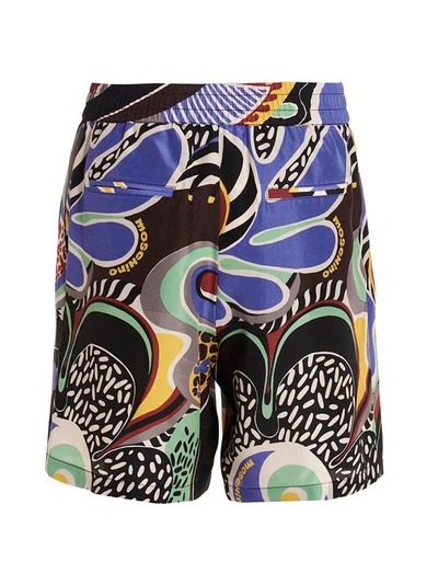 Shop Moschino 'psychedelic' Bermuda Shorts