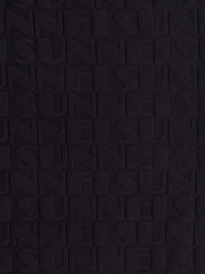 Shop Sunnei All-over Logo Midi Skirt