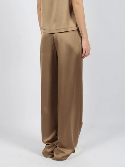 Shop Herno Casual Satin Trousers