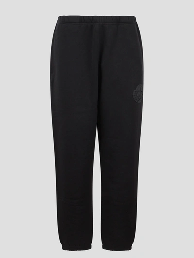 Shop Moncler Genius Cotton Jersey Jogging Trousers