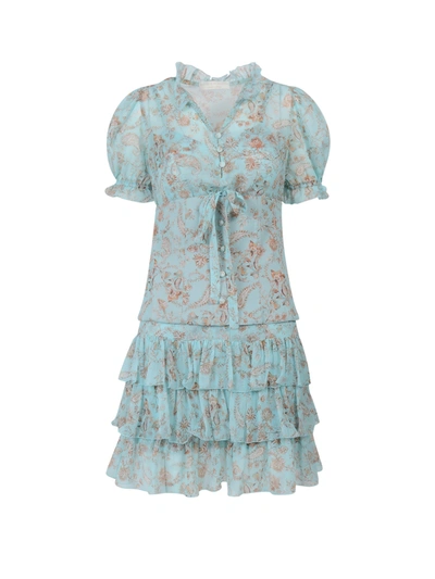 Shop Zamattio Silk Dress With Removable Corset