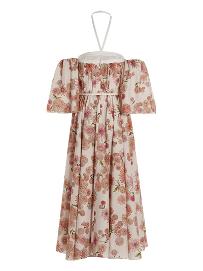 Shop Giambattista Valli Floral Printed Maxi Dress