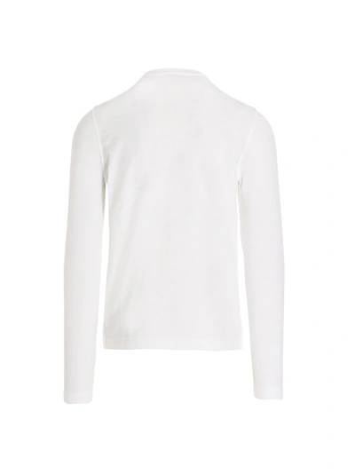 Shop Zanone Ice Cotton Long-sleeve T-shirt White
