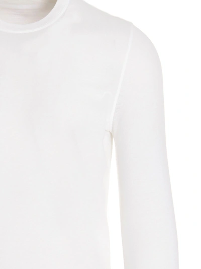 Shop Zanone Ice Cotton Long-sleeve T-shirt White