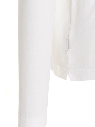 Shop Zanone Ice Cotton Long-sleeve T-shirt White