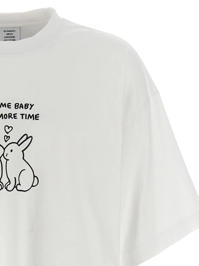 Shop Vetements Kissing Bunnies T-shirt White