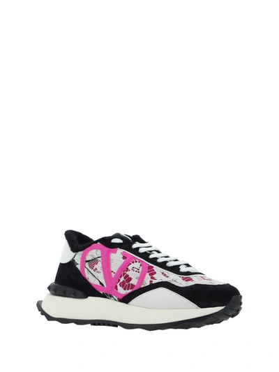 Shop Valentino Lacerunner Sneakers