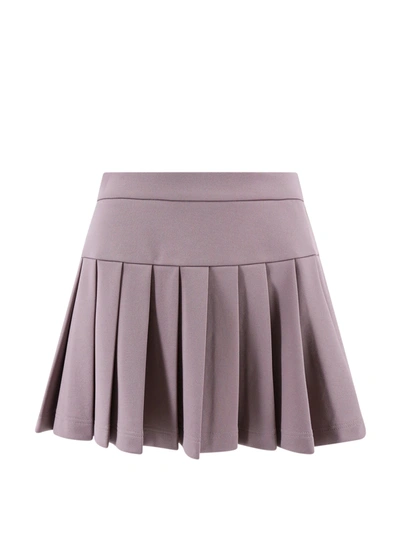 Shop Palm Angels Pleated Mini Skirt