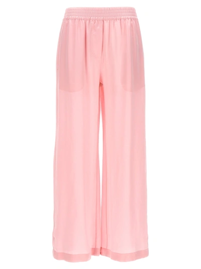 Shop Burberry Summer Capsule Pants Pink