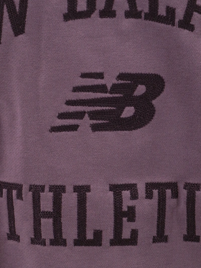 Shop New Balance Sustainable Cotton Sweatshirt With Embroidered Logo