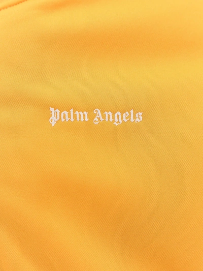 Shop Palm Angels Sweatshirt With Classic Logo Embroidery