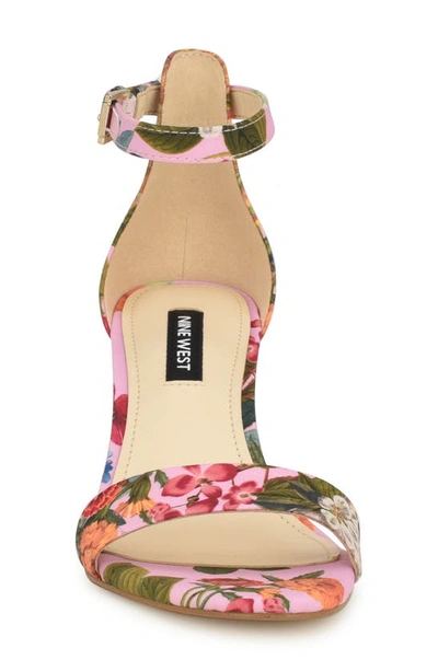 Shop Nine West Pruce Ankle Strap Sandal In Light Pink