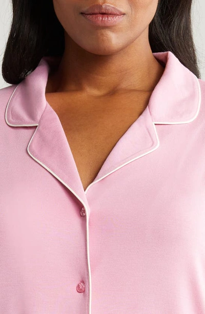 Nordstrom Moonlight Crop Pajamas In Pink Cashmere