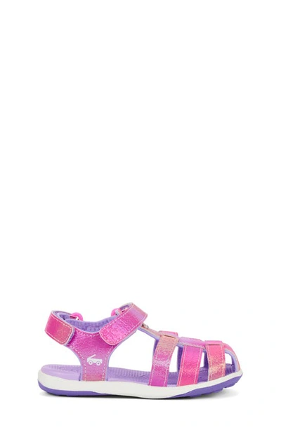 Shop See Kai Run Kids' Paley Ii Water Friendly Sandal In Hot Pink/ Purple