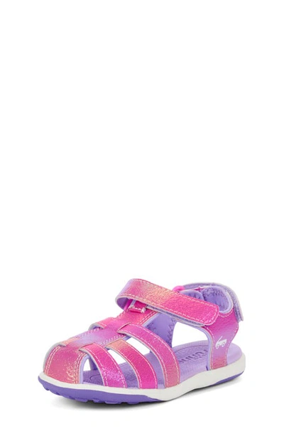 Shop See Kai Run Kids' Paley Ii Water Friendly Sandal In Hot Pink/ Purple