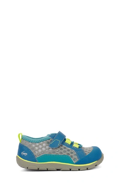 Shop See Kai Run Kids' Anker Water Friendly Sneaker In Blue/ Teal