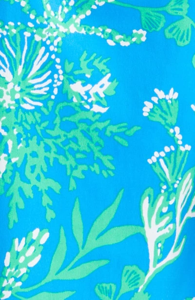 Lilly Pulitzer Upf 50+ Pilar Tunic Dress In Briny Blue A Bit Salty