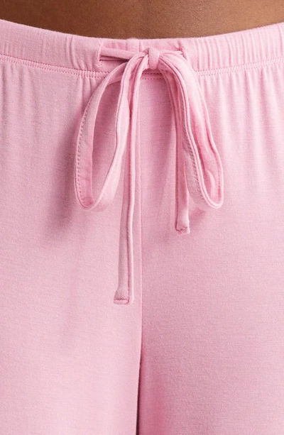 Shop Nordstrom Moonlight Eco Knit Pajamas In Pink Cashmere