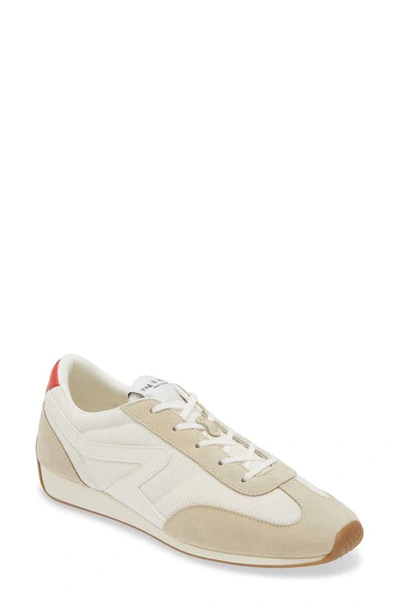 Shop Rag & Bone Retro Runner Slim Sneaker In Off White