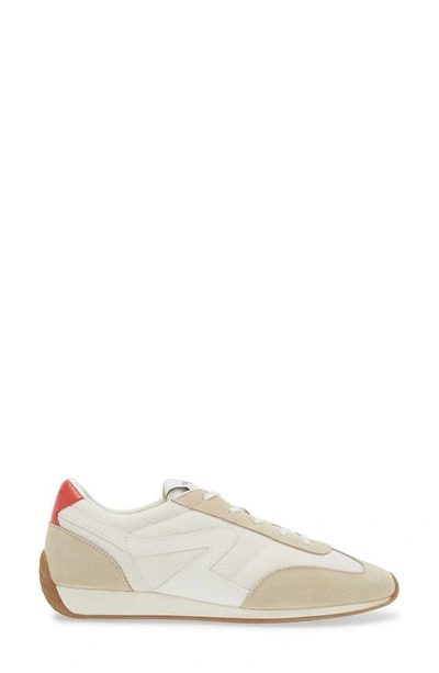 Shop Rag & Bone Retro Runner Slim Sneaker In Off White