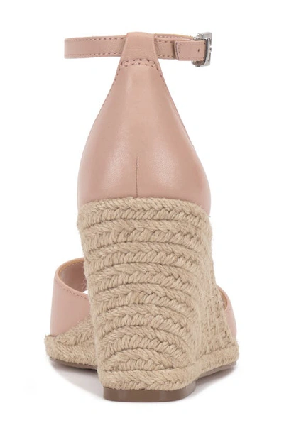Shop Vince Camuto Felyn Espadrille Wedge Sandal In Pale Peony