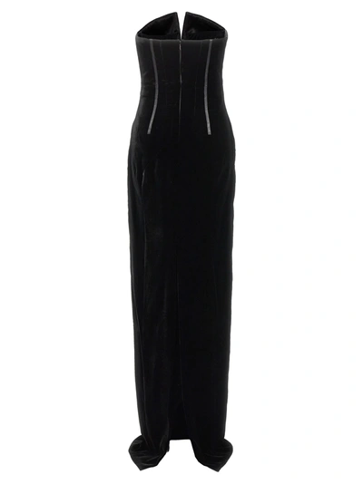Shop Tom Ford Velvet Evening Dress Dresses Black