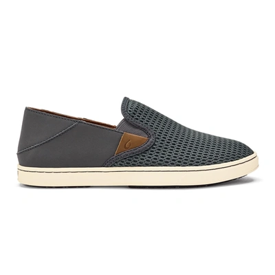 Shop Olukai Women's Pehuea Slip-on Shoes In Pavement/pavement In Multi
