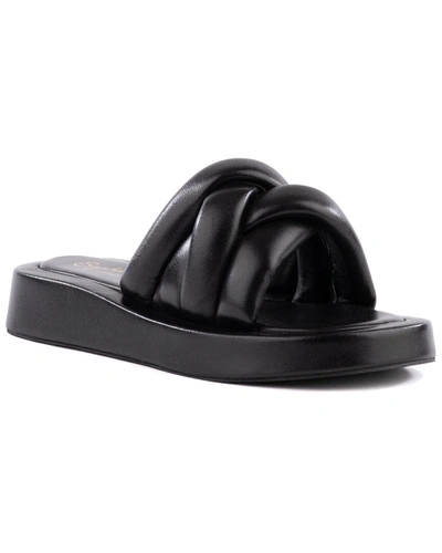 Shop Seychelles Sirens Leather Sandal In Black