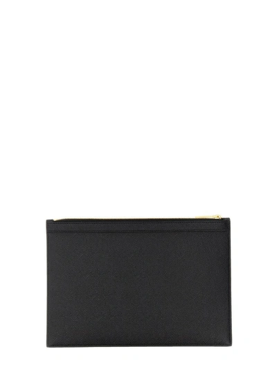 Shop Thom Browne Small Document Holder In Black