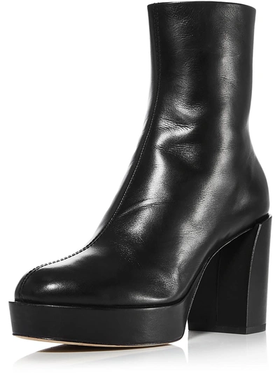 Shop 3.1 Phillip Lim / フィリップ リム Naomi Womens Faux Leather Short Mid-calf Boots In Black