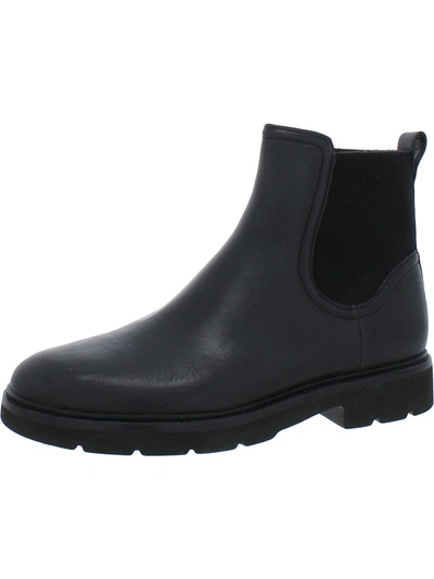 Shop Vince Rue Womens Wool Blend Chelsea Boots In Black