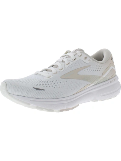 Shop Brooks Ghost 15 Womens Performance Lifestyle Running Shoes In Beige