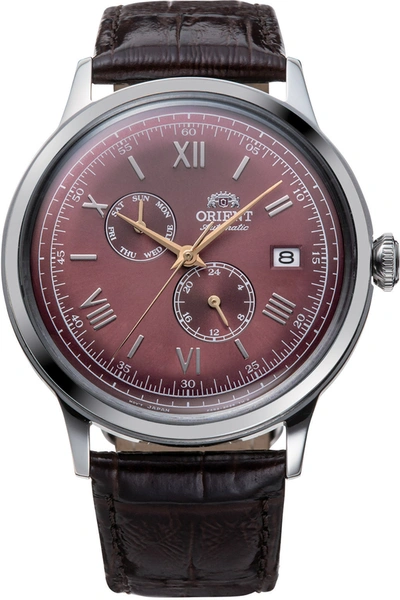Shop Orient Men's 41mm Manual-wind Watch In Silver