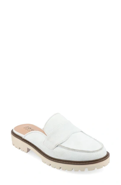 JOURNEE COLLECTION JOURNEE COLLECTION MIYCAH LUG SOLE PLATFORM MULE 