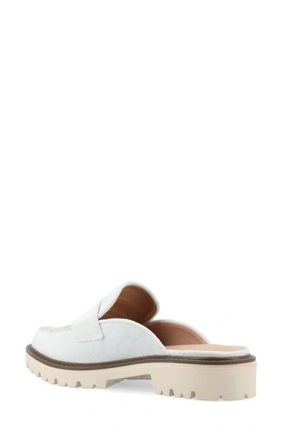 JOURNEE COLLECTION JOURNEE COLLECTION MIYCAH LUG SOLE PLATFORM MULE 