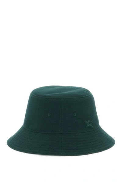 Shop Burberry Reversible Cotton Blend Bucket Hat