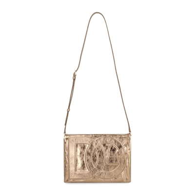 Shop Dolce & Gabbana Cracle Shoulder Bag