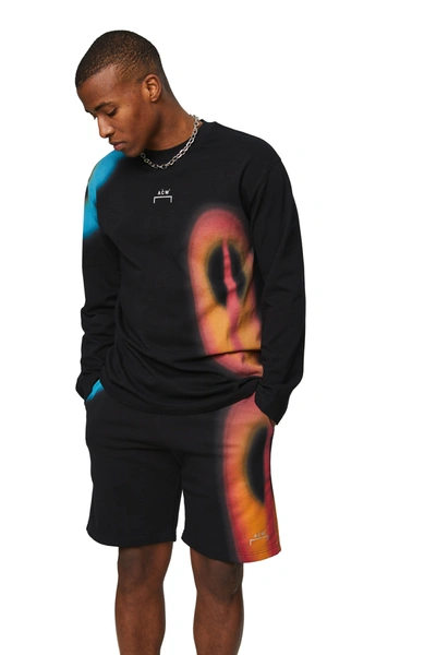 Shop A-cold-wall* Hypergraphic Jersey Short In Black