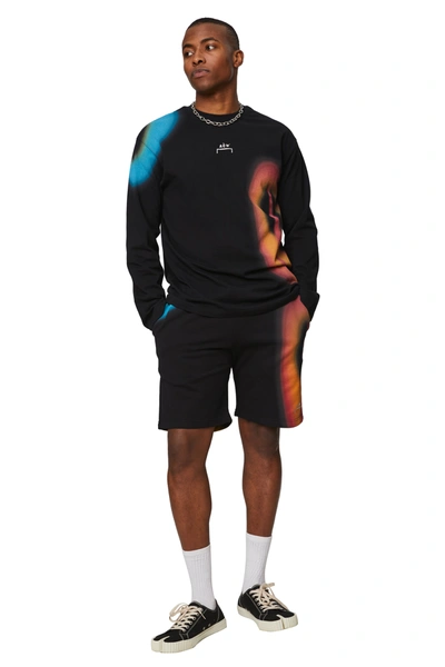 Shop A-cold-wall* Hypergraphic Jersey Short In Black