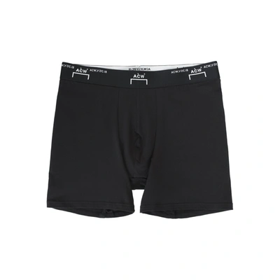 Shop A-cold-wall* Boxer Shorts In Black