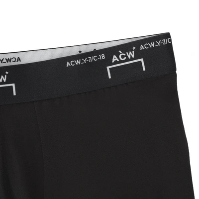 Shop A-cold-wall* Boxer Shorts In Black