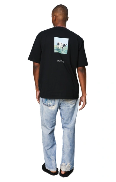 Shop Undercover Cows In A Field T-shirt In Black