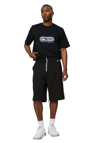 Shop Oamc Biv Shorts In Black