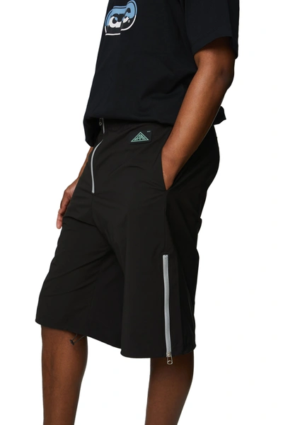 Shop Oamc Biv Shorts In Black