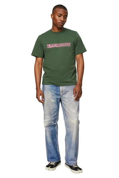 Shop Martine Rose Classic T-shirt In Forest Green  No Hard Feelings
